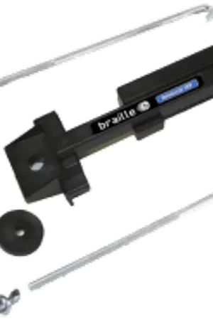 Fan Favorite Braille Universal FRP Mount Kit w/ 8" Plated Steel J-Hooks For 6188FRP