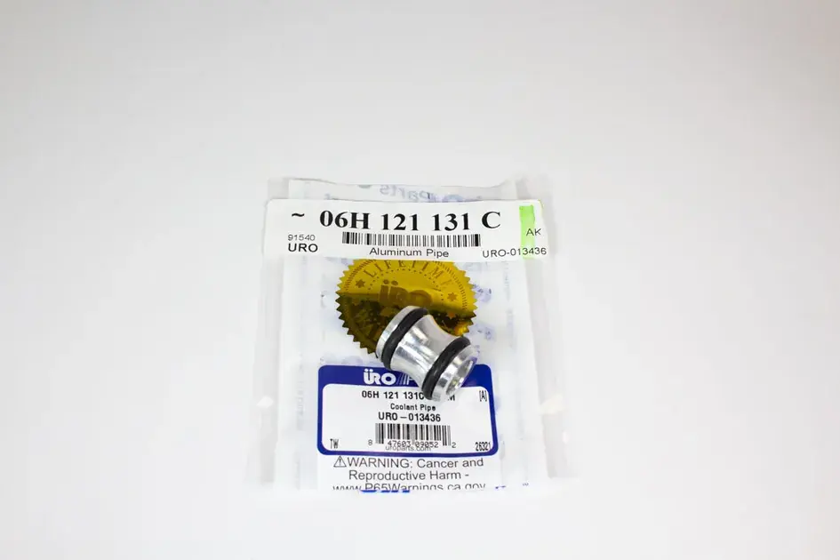 URO Oil Cooler Outlet To Water Pump Engine Coolant Pipe - 06H121131C Crafted