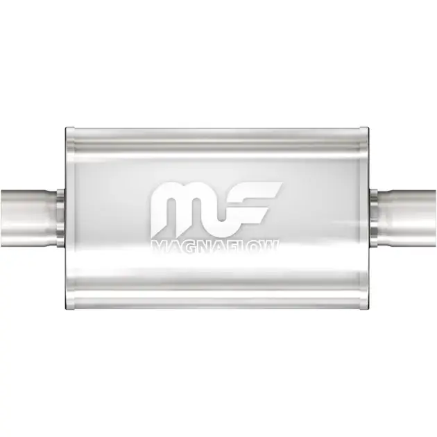 Magnaflow SS Straight-Through Muffler 2in. Center/Center 5x18x8 Body - 12244 One Day Deal