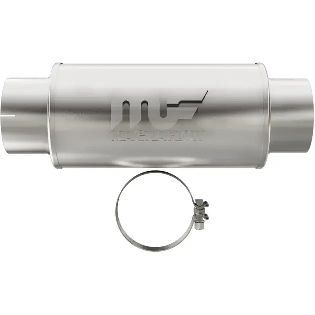 Magnaflow SS Straight-Through Muffler 5in. Center/Center 7x14x7 Body - 12776 Budget