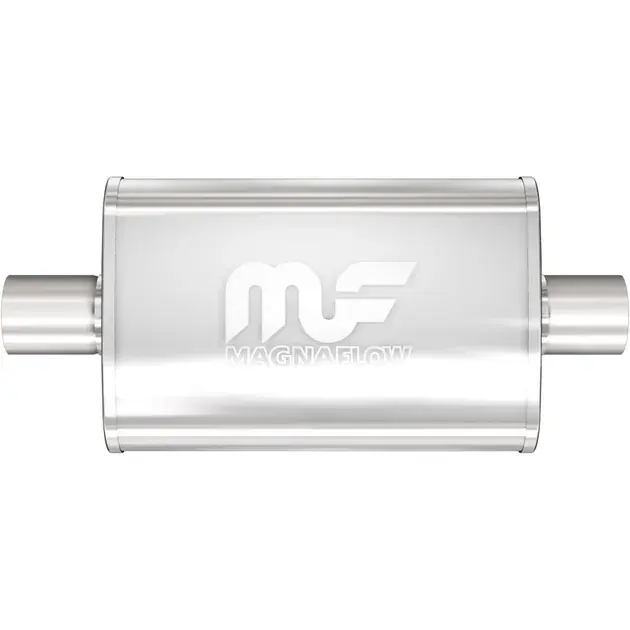 Magnaflow SS Straight-Through Muffler 2in. Center/Center 4x14x9 Body - 11214 Final Sale