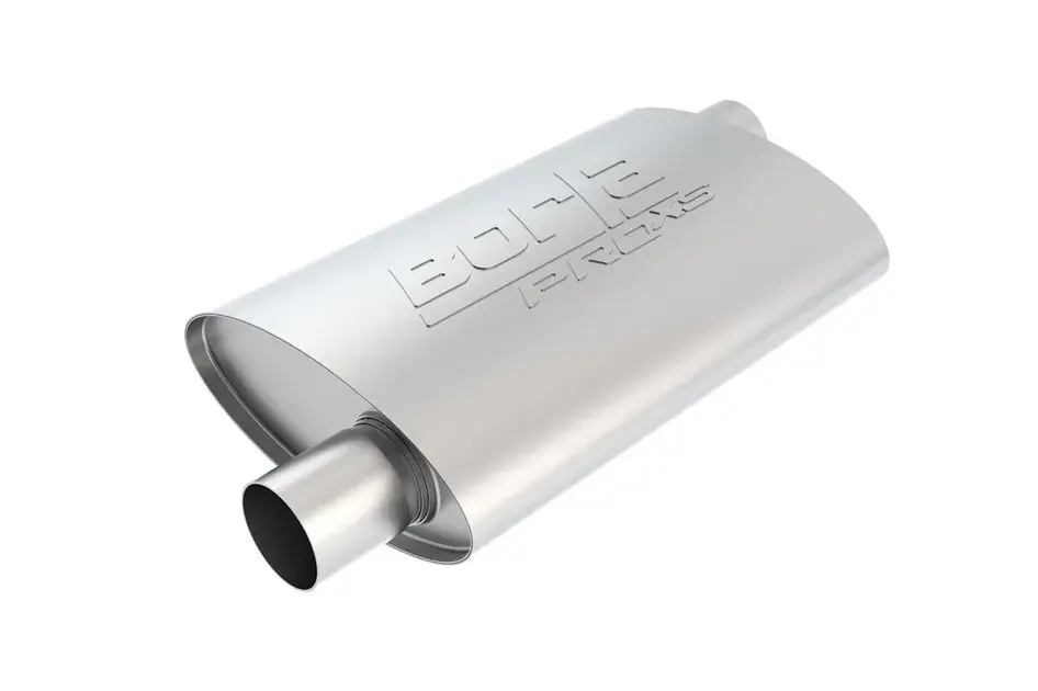Save Now Borla Pro-XS 2in Tubing 14in x 4in x 9.5in Oval Offset/Offset Muffler
