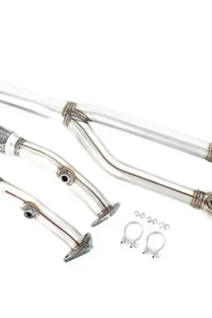 USP High Flow Catalytic Converters Downpipe For MK5 R32 and A3 3.2L Express Delivery