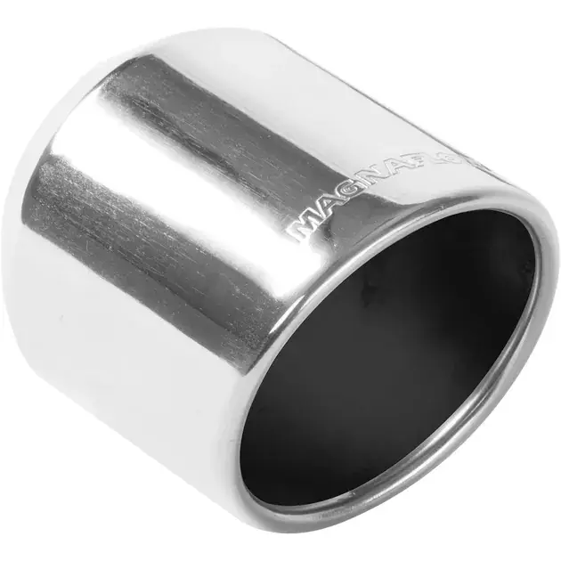 Premium Magnaflow Single Exhaust Tip - 2.5in. Inlet/4in. Outlet - 35136