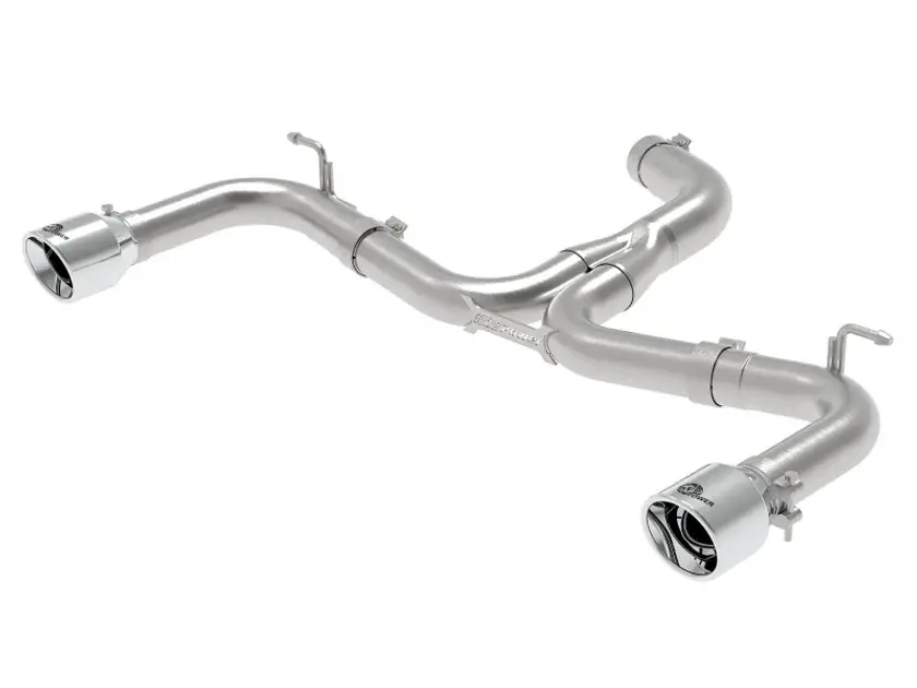 Brand New aFe MACH Force-Xp 3 IN to 2-1/2 IN SS Axle-Back Polished For VW - 49-36421-P