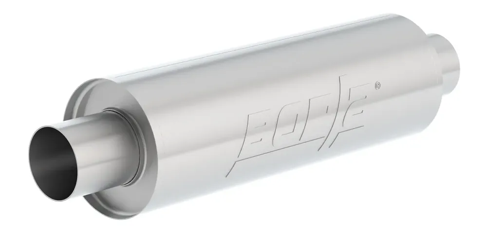 Borla XR-1 Racing Sportsman 2.5IN Outlet / 2.5IN Inlet / 5IN x 15IN Round Muffler Super Sale