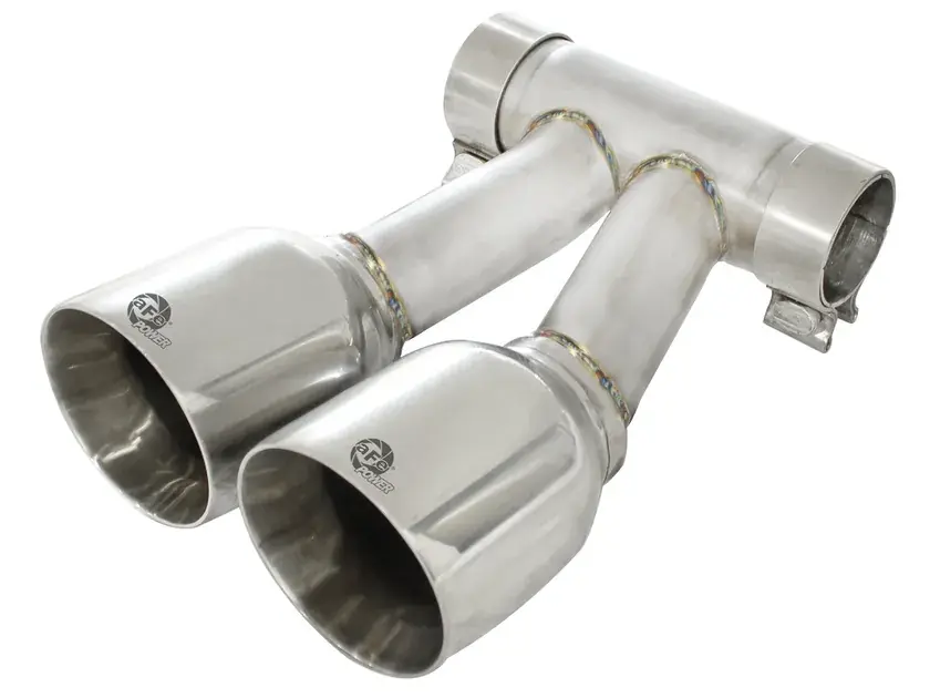 aFe MACH Force-Xp 304 SS OE Replacement Exhaust Tip Polished For Porsche - 49-36410 Get Yours