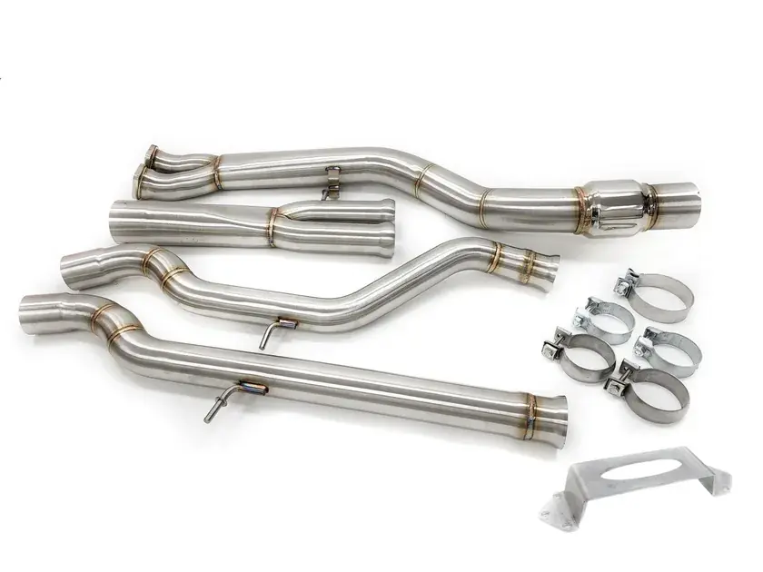 ARM Motorsports 3.5" Resonated Midpipe Upgrade For F8X BMW M3/M4 Trusted Brand