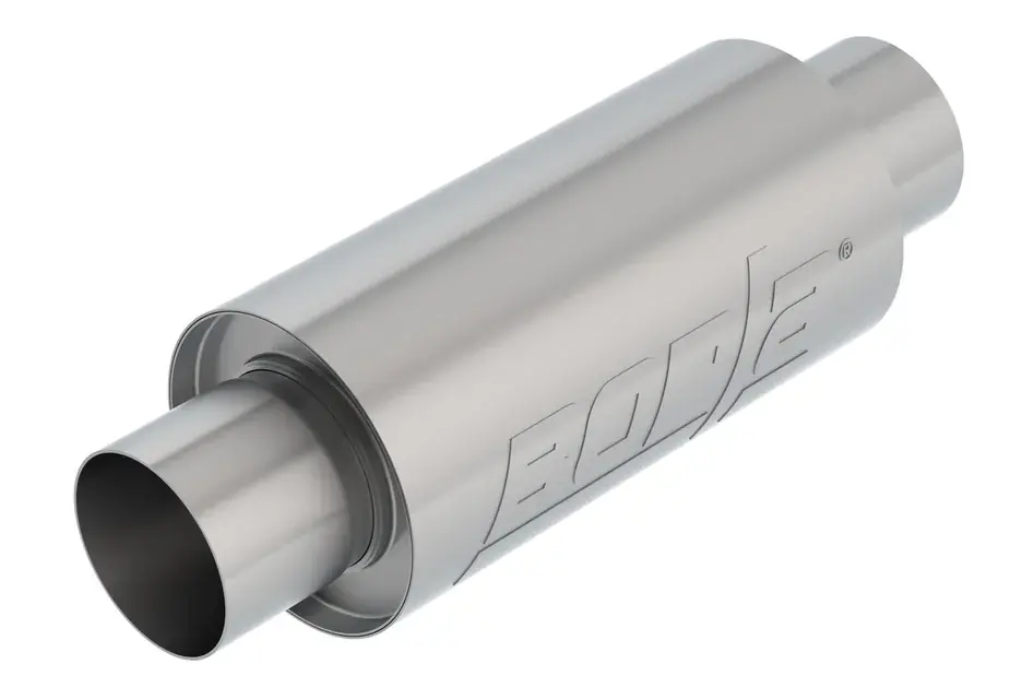 Borla Universal Resonator Option 3in Center/Center 5in Round x 10in Viral