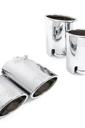 Unitronic Oval Chrome Tips For VW MK7/8 Golf R High Quality
