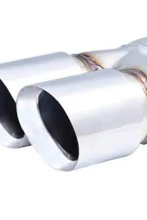 XForce Twin 3.5" Round Angle Cut Dual Wall 3" Inlet Low Price