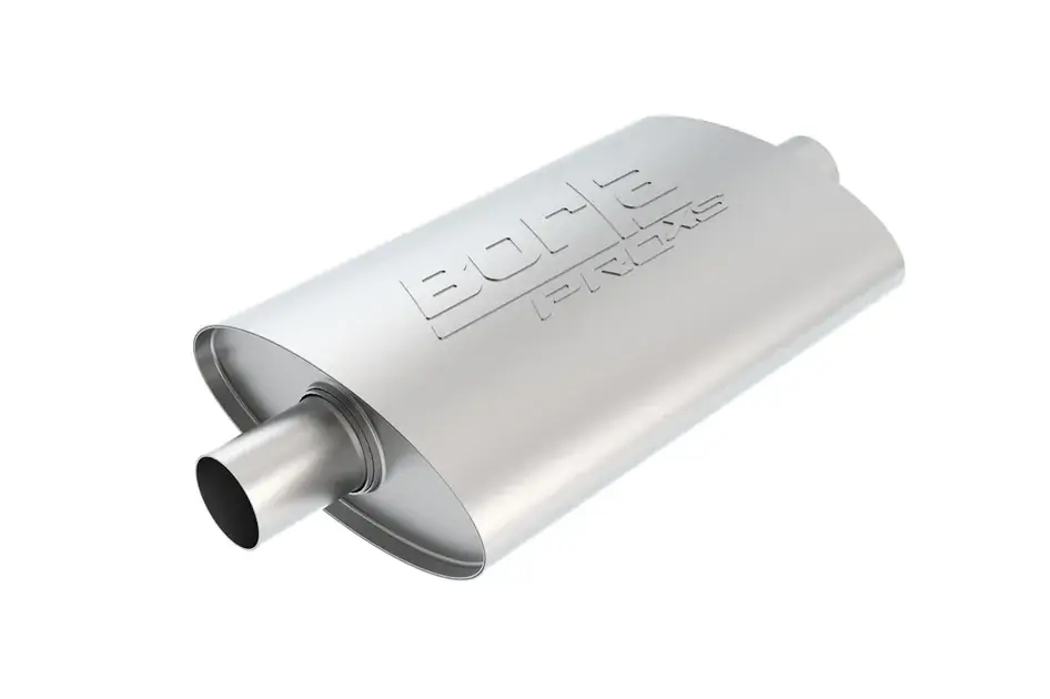 Secure Checkout Borla Universal Pro-XS 2.5in Inlet//Outlet Center/Center Muffler