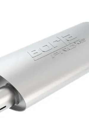 Borla Pro-XS 2.25in Tubing 19in x 4in x 9.5in Oval Notched Dual In / Dual Out Muffler Mega Sale