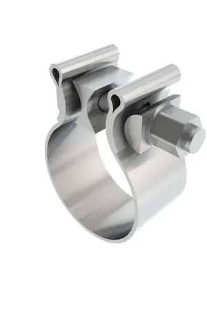 Price Drop Borla 2in T-304 Stainless Steel AccuSeal Single Bolt Band Clamp