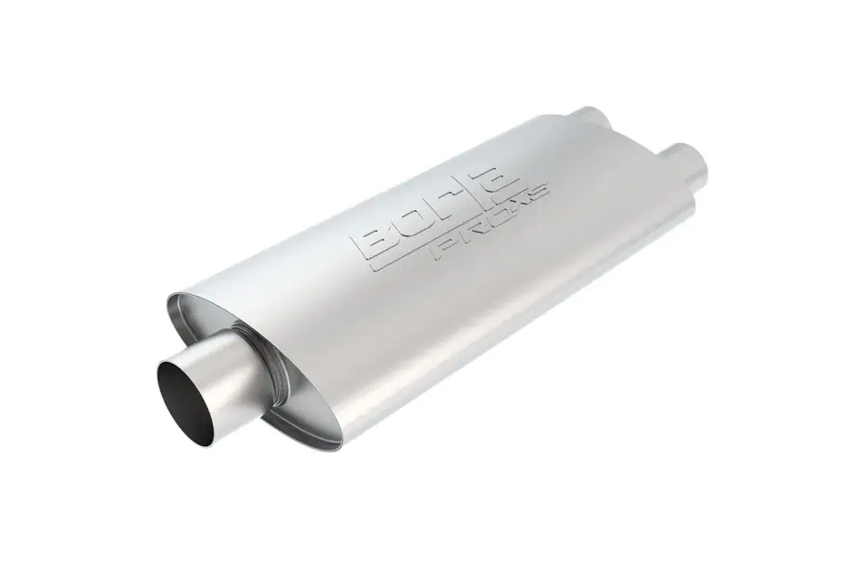 Worldwide Shipping Borla 3in Inlet/Dual 2.25in Outlet Center/Dual Oval ProXS Muffler