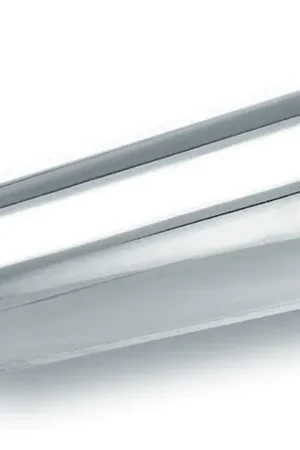 Borla 2.25in Inlet 4in Round Rolled Angle Cut x 12in Long Embossed Exhaust Tip Editor’s Pick
