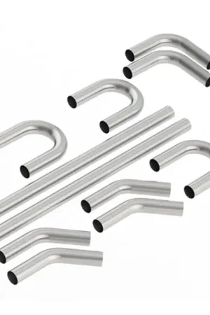 Authentic Borla Universal Hot Rod Kit 3in OD T-304 Stainless Steel Pipes