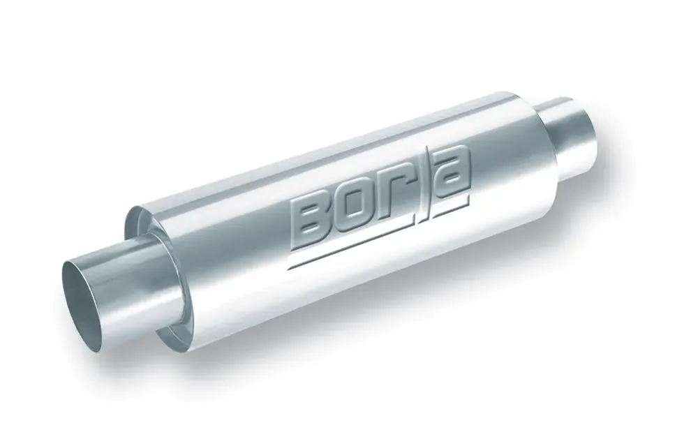 Trusted Brand Borla XR-1 Racing Sportsman 3.5 inch Center-Center 15in x 5in Round Muffler