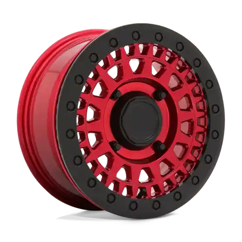 Must Have BUPKB 14X7 4X156 C-RED-BLK-RG 51MM