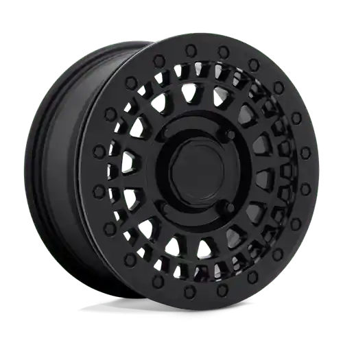 BUPKB 15X7 4X137 M-BLK 51MM Warranty Included