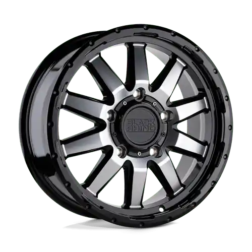 Trusted Brand BRECN 17X7.5 5X130 G-BLK-MIR 45MM