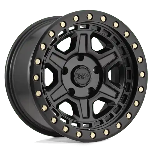 BRREN 17X8.5 6X5.5 M-BLK-BLTS -30MM Professional Grade