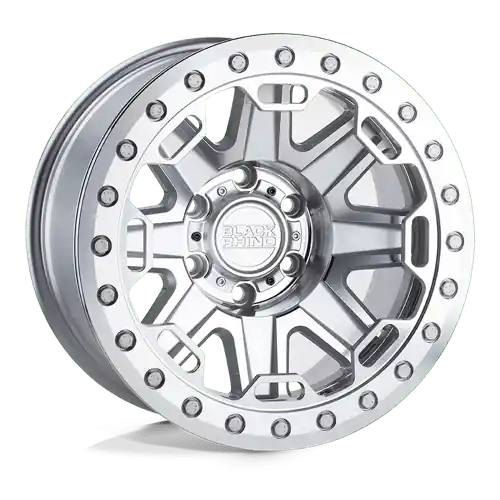 Trusted Brand BRRFT 17X8.5 6X135 SLVR-MIR-SS-BLT 0MM