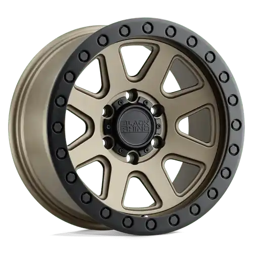 BRBKR 18X9 6X5.5 M-BRNZ-BLK-LP 12MM Fan Favorite