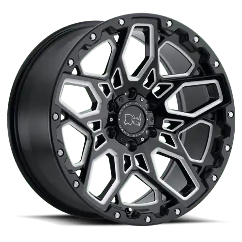 BRSHR 20X9.5 5X5.0 G-BLK-MILL -18MM Don’t Miss Out